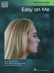 Easy on Me piano sheet music cover
